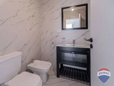 Departamento 3 ambientes con 2 baños