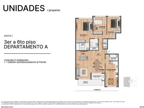 Juan Bautista Alberdi 200, Piso 3°