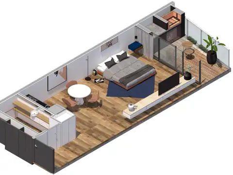 Departamento en Venta Apto profesional