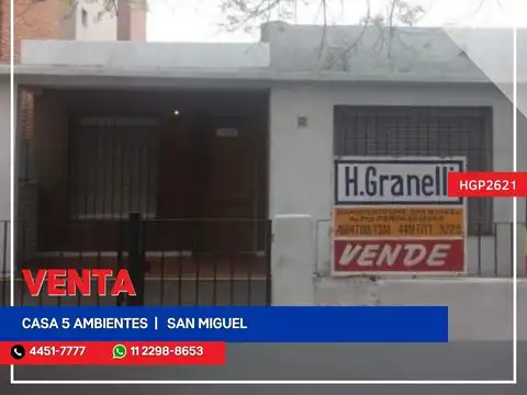 Casa - Venta - Argentina, San Miguel - Paunero 1934