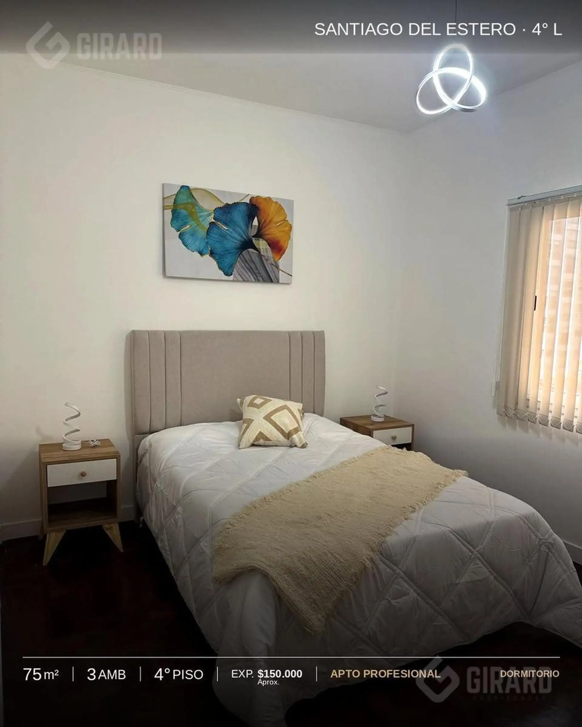 Depto 3 amb, 75m² reciclado con parquet y cocina comedor