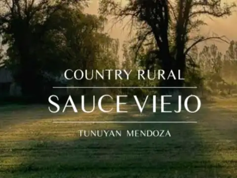 Vendo Lotes en Country Rural Sauce Viejo, Tunuyán