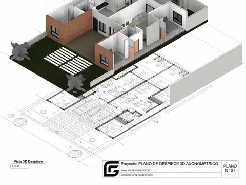 Casa 4 ambientes con 1 baño