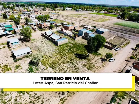 Terreno en venta Loteo Aspa 