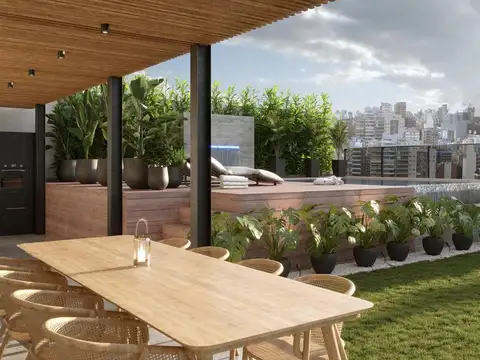 Departamento 3 ambientes con 2 baños