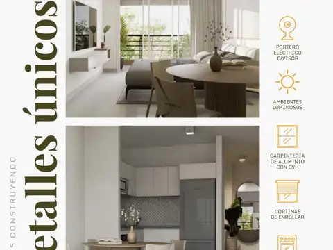 Departamento en Venta de 2 ambientes