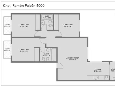 Ramón Falcón 6000 , Piso 3