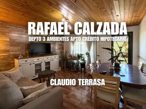 DEPTO TRES AMB EN VENTA EN R. CALZADA