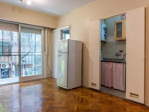Departamento Monoambiente con 1 baño