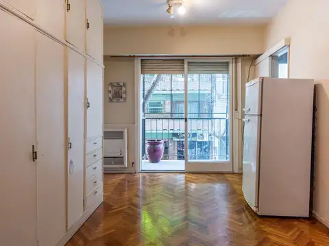 Alquiler - Barrio Norte - Beruti 2800 - Monoambiente - Frente - Balcon