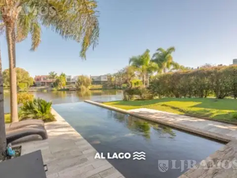 Casa a la laguna con muebles en alquiler en Los Sauces