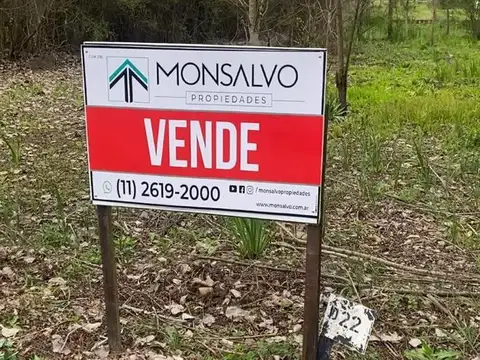 Terreno con amarra propia en Club Jardín Náutico Escobar