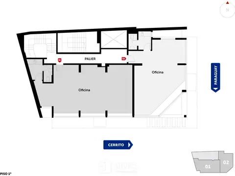 Cerrito 1500, Piso 09