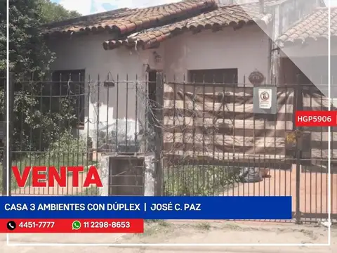 Casa - Venta - Argentina, José C Paz - Av. Arturo Illia 8115