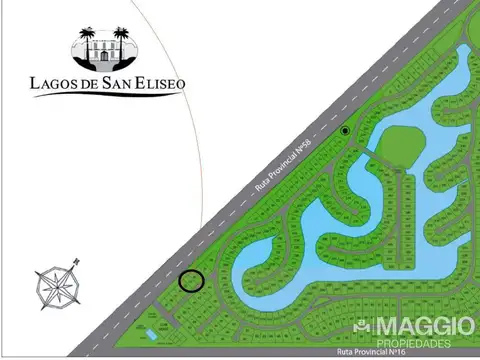 Terreno en Venta 20  mts Frente