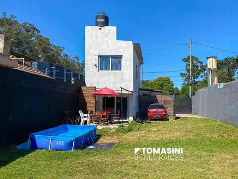 Casa 2 ambientes con 1 baño