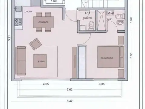 Departamento en Venta al Noreste