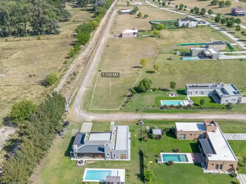 Terreno en Venta de 1103,0 m2
