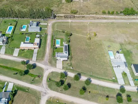 Terreno en Venta de 1103,0 m2