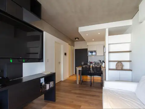 Increible ambiente y medio amoblado y equipado A Estrenar en Chacarita - EN VENTA!
