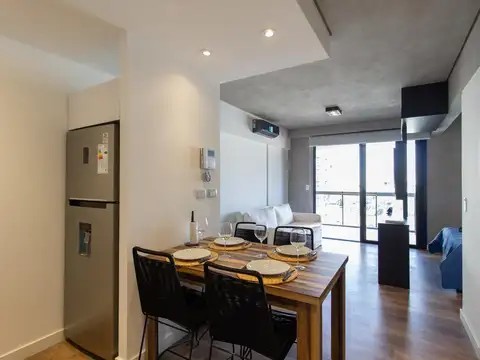 Increible ambiente y medio amoblado y equipado A Estrenar en Chacarita - EN VENTA!