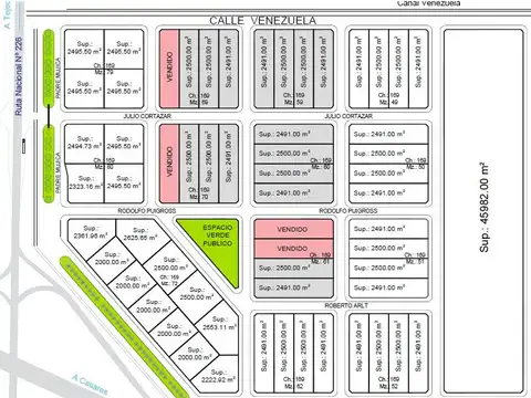 Terreno en Venta en Pehuajo, USD 112.500