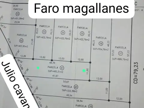 Terreno .Venta. Comodoro Riv 495 mts, B Arenales