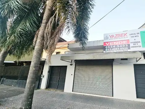 LOCAL/DEPOSITO CON VIVIENDA