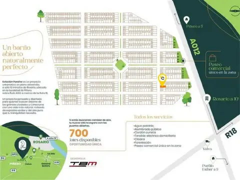 Lote en Estación Paraíso