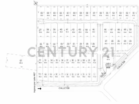 Terreno en Venta de 876,0 m2
