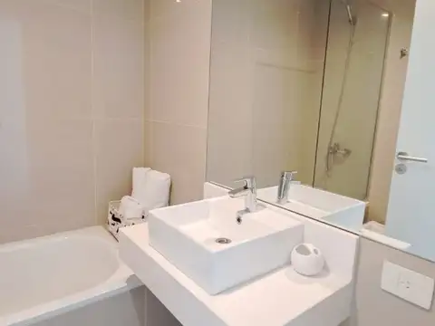 Departamento 2 ambientes con 2 baños
