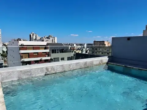 ALQUILA HERMOSO 2 AMBIETES AL FRENTE. EDIFICIO DE CATEGORIA, VARIEDAD EN AMENITIES -  OPCIONCOCHERA