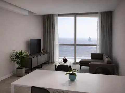 Departamento 3 ambientes con 2 baños