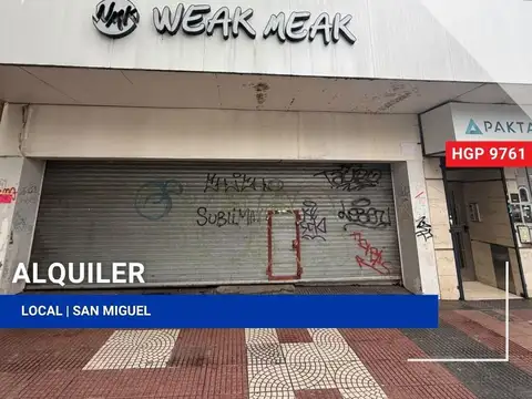 Local en Alquiler en San Miguel, Partido de San Miguel