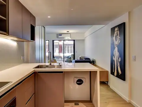 Departamento Monoambiente con 1 baño