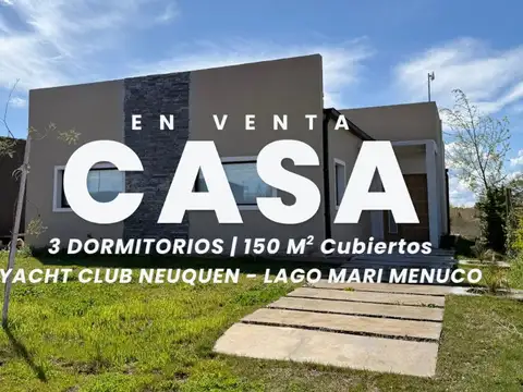 VENTA CASA YACHT CLUB MARI MENUCO