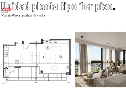 Departamento en Venta de 3 dormitorios