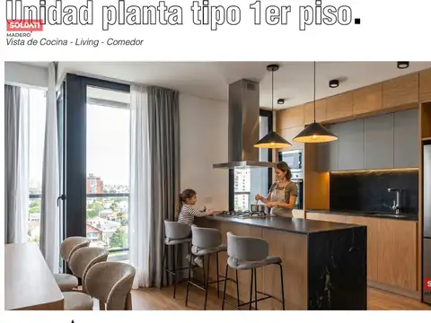 Departamento 4 ambientes con 2 baños