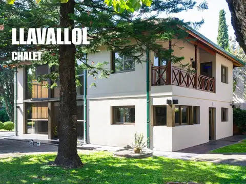 CHALET EN VENTA CON ENORME LOTE EN LLAVALLOL