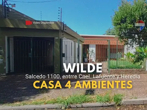 Casa en Venta en Wilde, USD 110.000