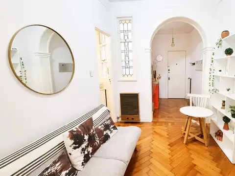 Departamento 2 ambientes con 1 baño