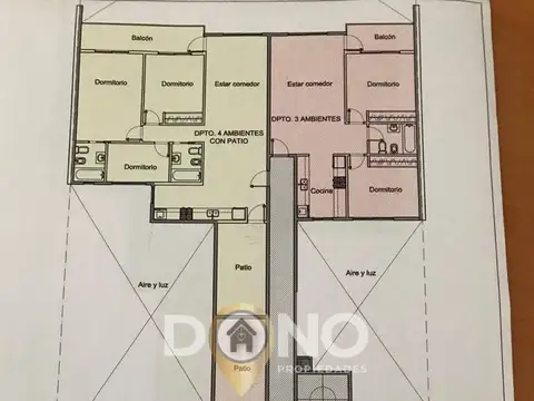 Departamento en Venta de 3 ambientes