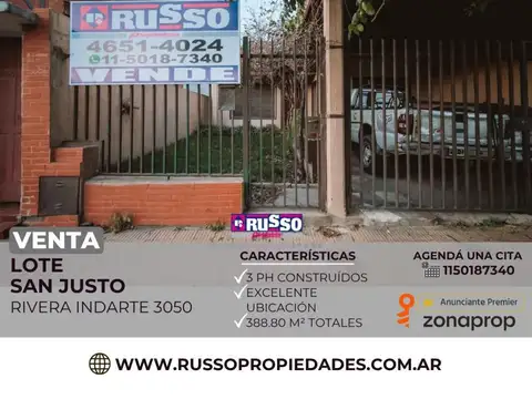Venta de Lote en San Justo