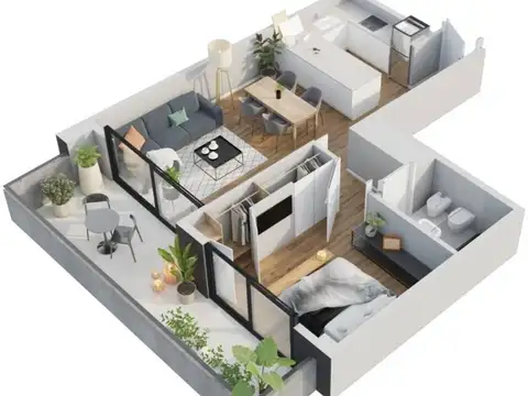 Departamento en Venta al Noreste