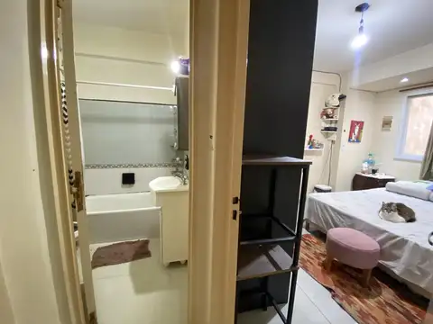 Departamento 2 ambientes con 1 baño