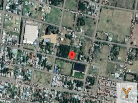 Terreno en Venta de 3383,0 m2