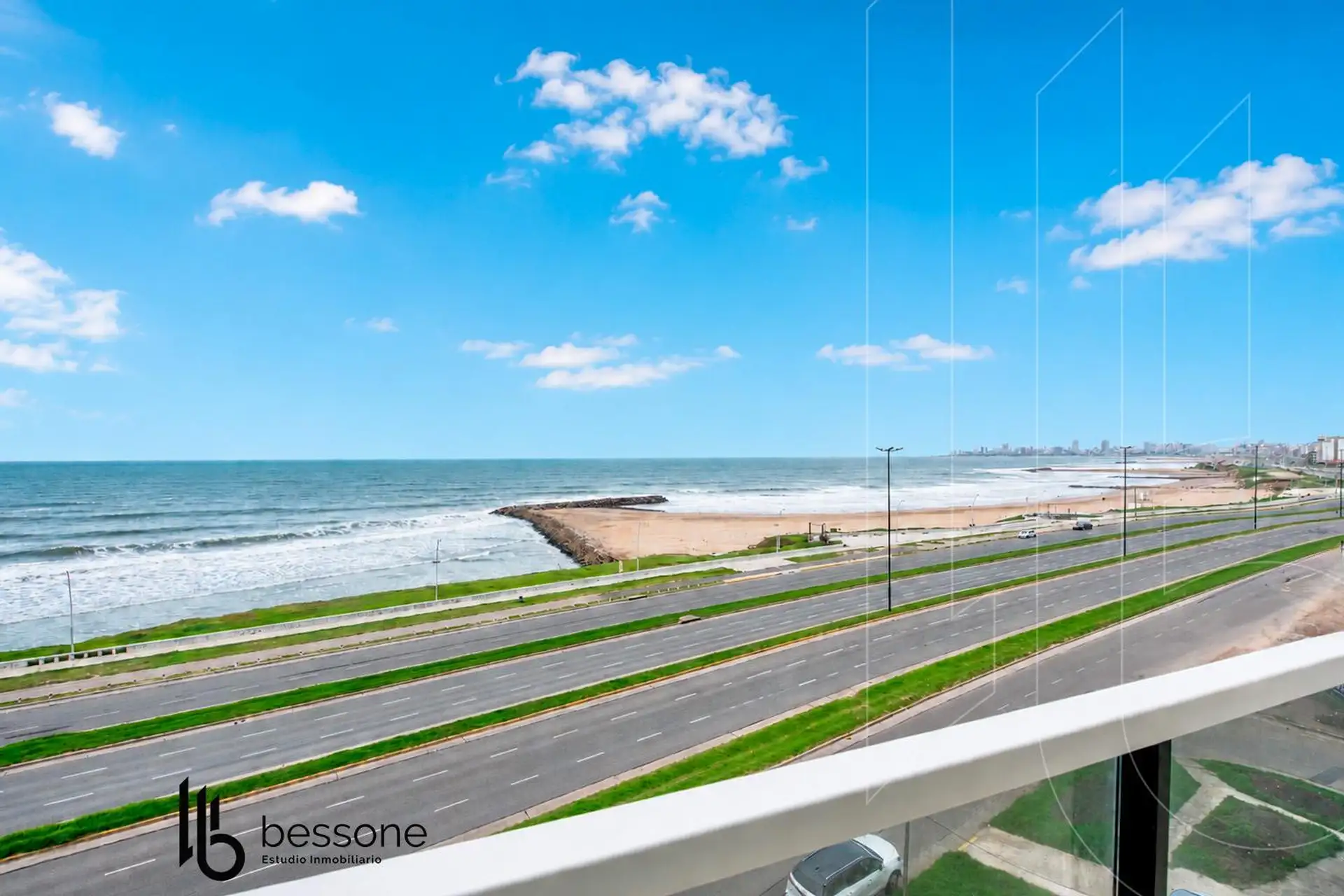 Departamento 3 amb con cochera y terraza — Constitucion