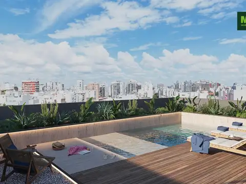 2 ambientes con Balcón al contrafrente.| Olazábal 4715