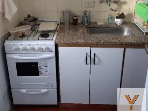 Departamento 2 ambientes con 1 baño