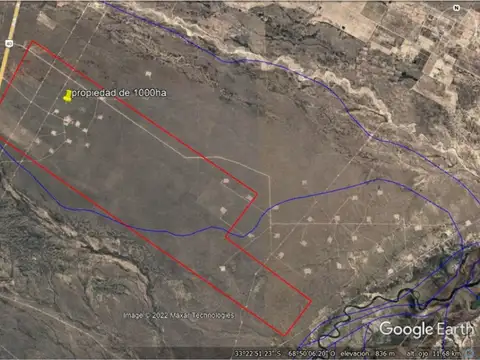 CAMPO EN VENTA 1307 HA ANCHORIS TUPUNGATO RUTA 40